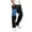 Blue, variant on Bwiyojiz Sizes S-XXXL Full Length Pants Men Solid Casual Multiple Pockets Outdoor Straight Type Fitness Cargo Trousers, Gifts for Yourself, Dark Green