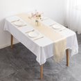 thumbnail image 1 of Satin Table Runner Table Cloth 27x275cm for Banquet Wedding Party Decoration, 1 of 4