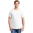 thumbnail image 1 of Hanes Beefy-T T-Shirt à Poche pour Hommes, 2TG, Blanc, 1 of 1