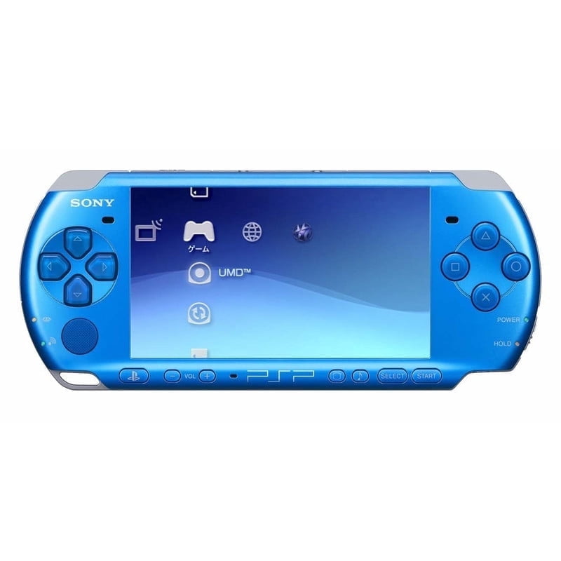 Sony - PSP 3000 Handheld Video Games Console - Blue (Refurbished