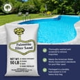 thumbnail image 2 of Palmetto 50lb Bag Natural Pool Filter Sand for Residential & Commercial Use, 2 Pack, 2 of 6