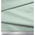 thumbnail image 2 of Soimoi Cotton Duck Fabric Dot & Floral Small Print Fabric by The Yard 42 Inch Wide, 2 of 3