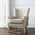 thumbnail image 1 of Better Homes & Gardens Accent Chair, Living Room & Home Office, Beige, 1 of 9