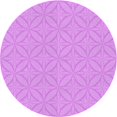 thumbnail image 1 of Ahgly Tapis d'Intérieur Lavable en Machine Carré Violet Transitionnel, 3 Pieds Carré, 1 of 7