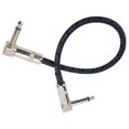 thumbnail image 4 of 11.8in Instrument Instrument Cable Guitar Cable Cable  Copper Pedal Cable Patch Leads with  Manufacturing Quality and Ultra Low Capacitance, 4 of 8