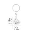 thumbnail image 3 of EGNMCR Keychains Mother Daughter Gift Keyring Keychain Mum Keyring Daughter Key Ring Mother's Day Key Chain, 3 of 3