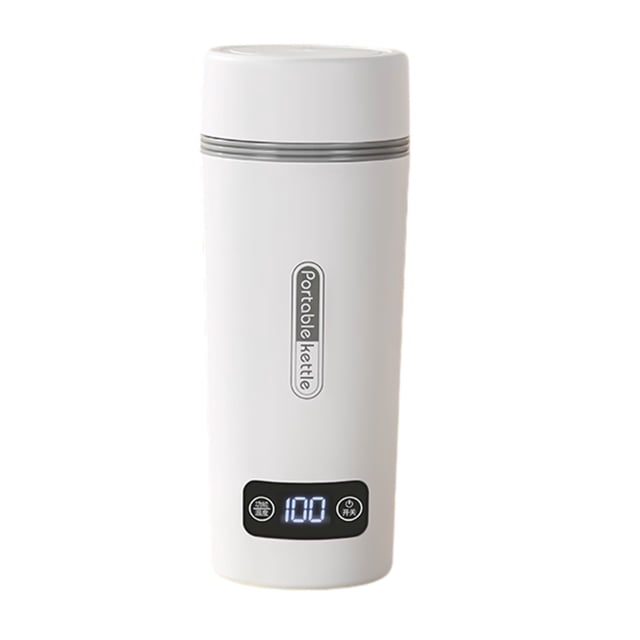 JMYHOAM Kitchen Gadgets Travel Kettle Portable Small Mini Tea Coffee Kettle Water Boiler, 350ml Water Heater with 4 Temperature Control,304 Stainless Steel Home and Kitchen on Clearance