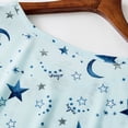 thumbnail image 4 of Kcodviy Chemise de Nuit en Coton pour Femme Pyjama Chemises de Nuit pour Femme Coton Manches Courtes Chemise Décontractée Boutonnée Robe de Pyjama Imprimée Robe de Nuit, 4 of 5