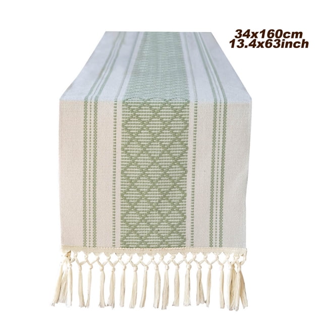Tyidzon Tablecloth Hot Selling Rectangular Woven Table Flag Thickened and Linen Tea Table Tablecloth Dining Table Cushion Cabinet Bed Towel Clearance!