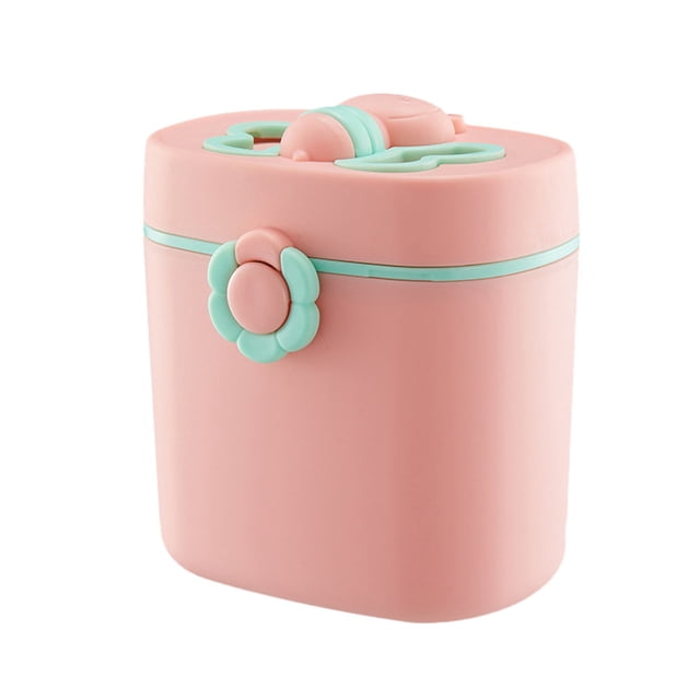 Binwennn Poudre de Lait pour Sortir Formule à Emporter Rangement Poudre de Lait Contenant de Formule Distributeur de Formule Portable Contenant de Formule pour Lait Pots de Distributeur Distributeur de Voyage Contenants Alimentaires Farine Verre