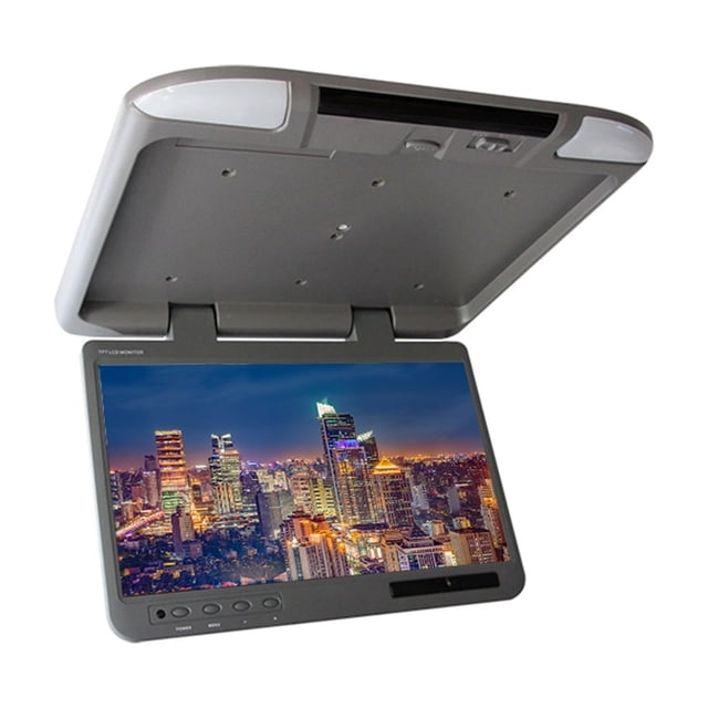 1920*1080 IPS Screen 22 Inch Car Roof Flip Down Mount Monitor MP5 Video Player For Bus Ceiling TV USB FM Output ,Widely Used