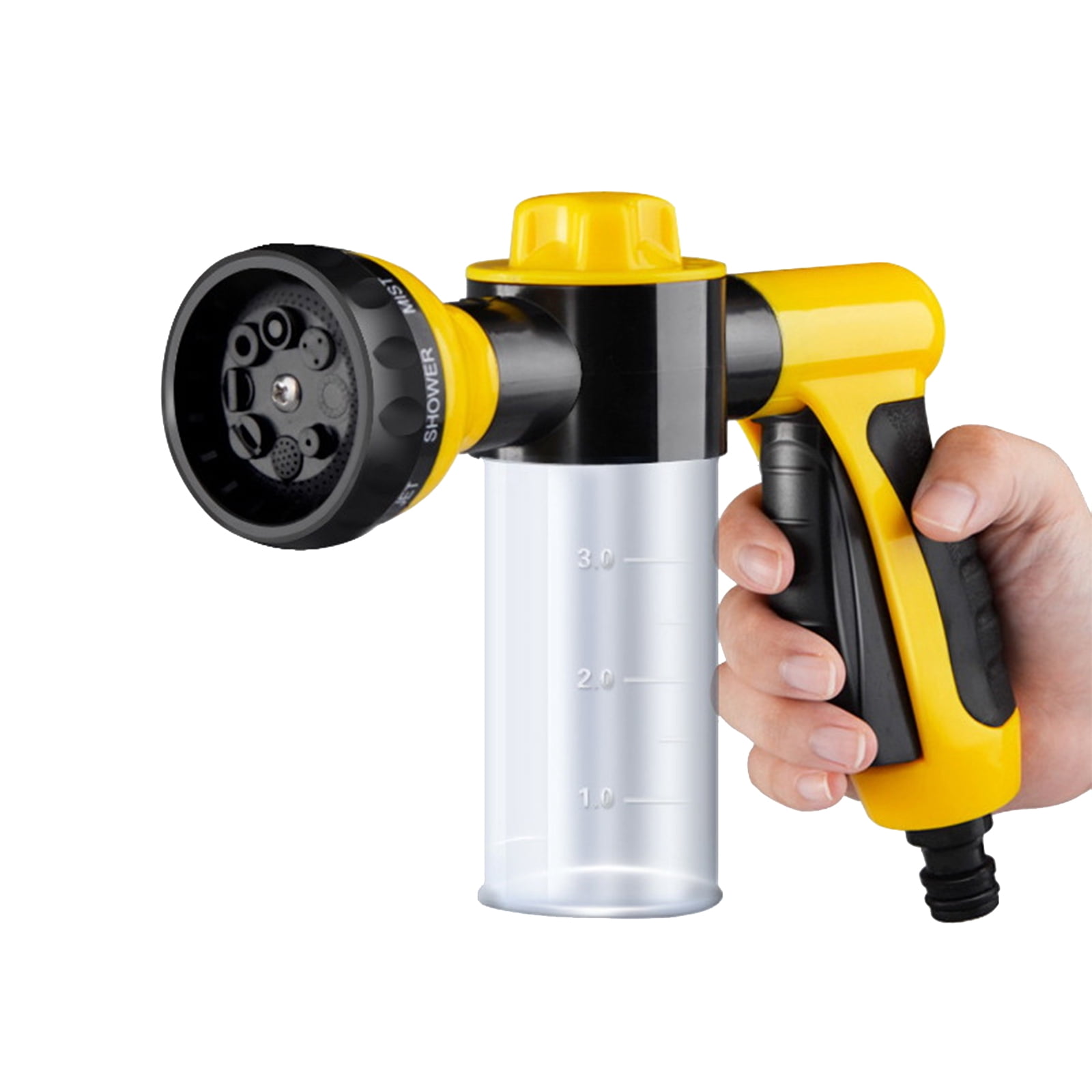 Amdohai Foam Spray with 100mL Soap Dispenser Garden Hose Hand