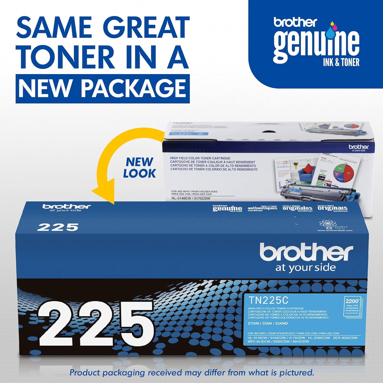 Brother TN225C Toner Cartridge