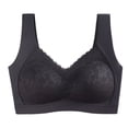thumbnail image 5 of B91xZ Soutien-Gorge Sans Armatures Extra-Élastique Brigette pour Femme Grande Taille Bretelles Réglables Soutiens-Gorge de Sport, Noir TTG, 5 of 5