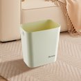 thumbnail image 1 of TopLLC Garbage Can, Trash Can, Kitchen Trash Can Rectangular Open Top Waste Bin Suitable For Home Bathroom Kitchen Bedroom Office Waste Bin Modern Design Plastic Waste Bin rubbish bin, 1 of 7