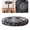 thumbnail image 2 of 1 piece Bar Covers Spandex Cover Stretch Washable  Stool Slipcover   Gray, 2 of 6
