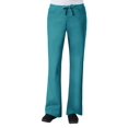 thumbnail image 1 of Core by Maevn Women's Flare Leg Scrub Pants, Teal, XX-Large, 1 of 2