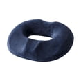 thumbnail image 2 of Donut Pillow Pressure for Tailbone Pain Reducing Coccyx Pain Navy Blue, 2 of 8