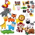 thumbnail image 1 of Woodland Animals Craft Kit Forest Creatures DIY Sewing Felt Plush Animals Beginners Educational Sewing Set For Kids, 1 of 7
