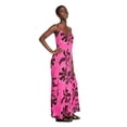 thumbnail image 4 of Robe imprimée chiffonnée George pour femmes, 4 of 6