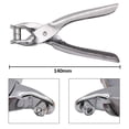 thumbnail image 3 of 30 Eyelets Grommet Pliers Eyelets Set For DIY Shoes Clothes Manual Tools Kit, 3 of 8