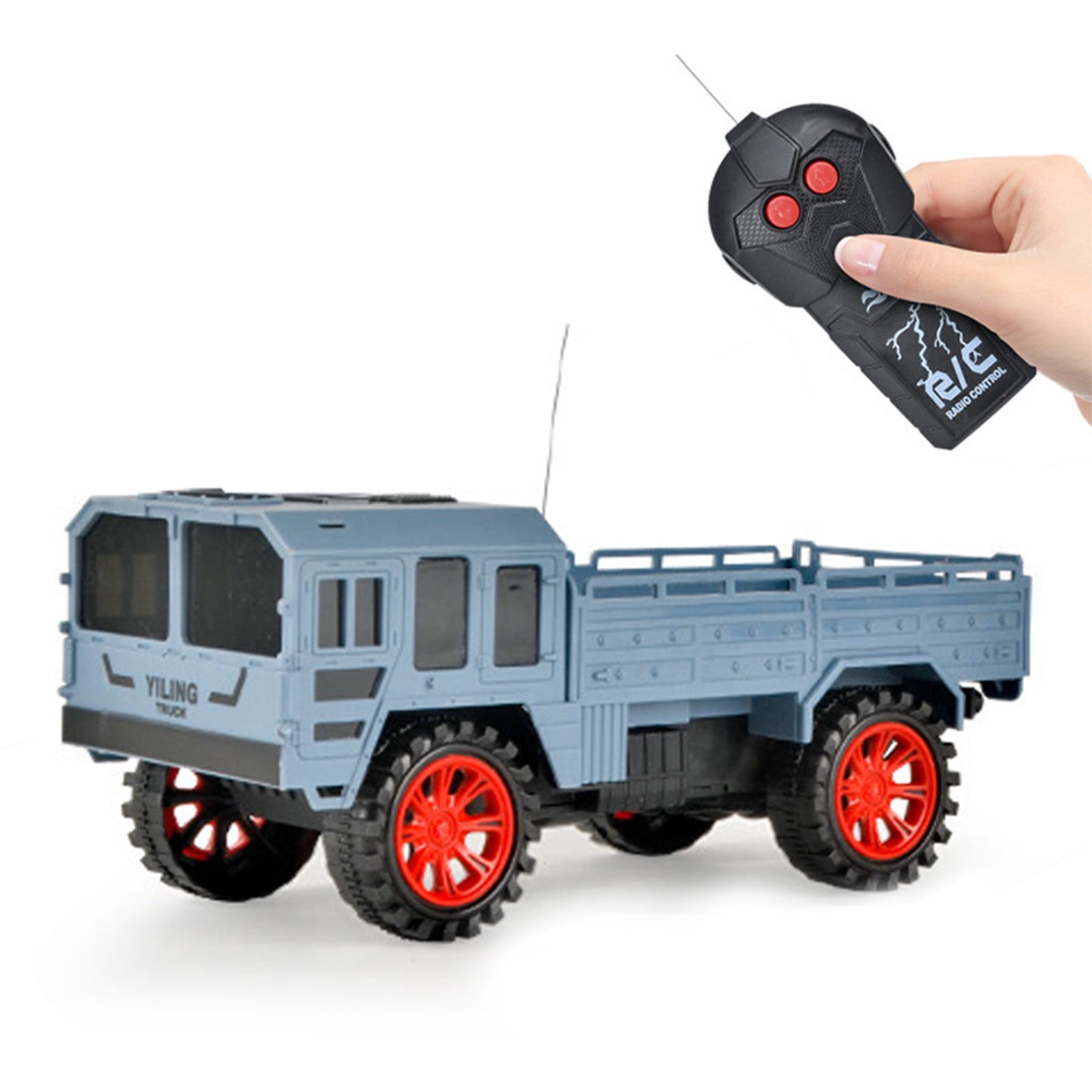 YFGEFTR Deals Electric Remote Control Car RC Two-way Pickup Pickup Truck Toy For Boys Girls Birthday