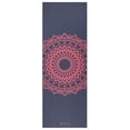 thumbnail image 1 of Gaiam 4MM Yoga Mat Pink and Navy Fleur Marrakesh, 1 of 3