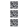thumbnail image 4 of ZheElen 4piece Lightweight Hanging Divider Screens For Versatile Space Foldable Black Bird Chart 3Set, 4 of 6