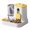 Yellow, variant on 2 In 1 Automatic Pet Feeder Water Dispenser Large Capacity PP PET Material for Small Medium Dogs Cats No Electricity Needed