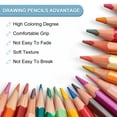 thumbnail image 3 of Uxcell 4H Drawing Pencils for Sketching, 12PCS Sketch Pencils for Drawing Art Pencils Graphite Wood Pre-sharpened for Drawing Sketching Artist, Hexagonal, Black Refill, Green/Black Pole, 3 of 6