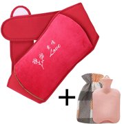 Vacemry Heating Belt For Women Menstrual Pain Relief, Hot Water Bottle Waist Warmer For Stomach Back Belly, Thermal Heating Pad For Cramps Period Pain, Portable Heating Wrap For Home Office Travel