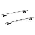 thumbnail image 1 of HOMCOM 165lbs Roof Top Rack 2 PC Aluminum Cross Bars Lockable Adjustable, 1 of 10