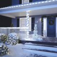 thumbnail image 3 of LED Christmas Net Lights Outdoor Decorations for Bushes 96 LED 5ftx5ft Connectable Green Wire Net Christmas Lights for Outdoor Yard Mesh Shrub Tree Holiday Decor,warmwhite,5ftx5ft, 3 of 7