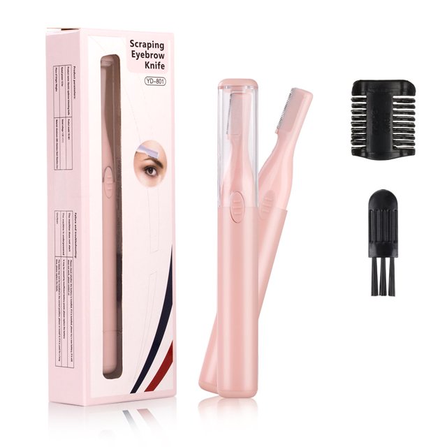 CHOK Tondeuse Électrique pour Sourcils Mini Rasoirs pour Épiler le Visage pour Femmes Peau Sensible