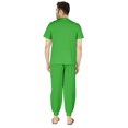 thumbnail image 4 of Inkmeso Ensemble de Pyjama Uni pour Hommes, Manches Courtes, Vêtement de Nuit à Col Rond, Ensemble de Pj, 4 of 7
