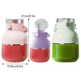 thumbnail image 2 of Xingzhi Electric Juicer Mixer Fast And Compact Fruit Juicer Machine Versatile Juice Blender Portable Juicers green 4-blade knife, 2 of 6