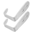 thumbnail image 1 of Miangastore 2pcs Bunk Bed Ladder Hooks Stainless Steel Loft Ladder Accessories Heavy Duty Ladder Brackets Camper Ladder Replacement Hooks, 1 of 8