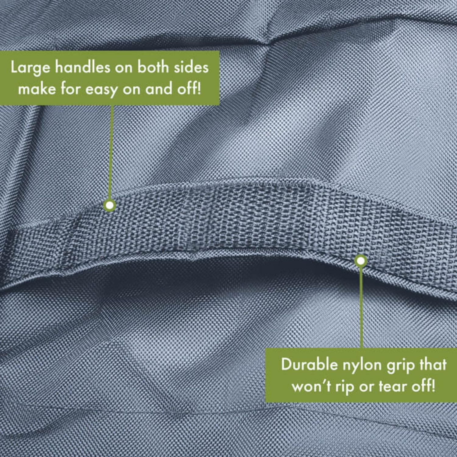 Cuisinart Heavy Duty Grey BBQ Cover, 60" X 24" X 46"