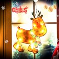 thumbnail image 3 of Christmas Window Decorations with Lights Christmas Window Hanging Lights,Warm Christmas Window Suction Cup Lamp Led Christmas Window Decorations Lighted Lighted Christmas Window Decorations, 3 of 7