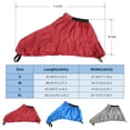 thumbnail image 2 of Langgg Jupe de Pulvérisation Réglable Imperméable et Anti-Poussière pour Kayak, Accessoire de Couverture de Pont de Cockpit Portable pour Sports Nautiques en Plein Air, Canoë, Rouge, 2 of 7