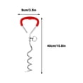 thumbnail image 2 of TopLLC Outdoor Decorations Tie Out Stake For Dogs Secure And Dog Stakes For Outdoor Activities And Training Fixed pile, 2 of 5