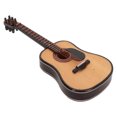 thumbnail image 1 of Miniature Modèle de Guitare en Bois, Enduit Mini Instrument de Musique Haute Simulation avec Support et Étui pour la Maison, 1 of 8