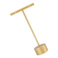 thumbnail image 1 of pitrice Gold Jewelry Display Earrings Stand for Bracelet 3x1.5x11.5cm Round Base, 1 of 5