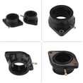 thumbnail image 1 of Intake Manifold Boot, Durable 2pcs/set 9.2x5.4x3cm Carburetor Boot Joint Plastic+Metal  For Motorcycle, 1 of 8