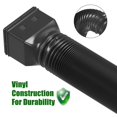 thumbnail image 3 of Home Kitchen Retractable Pipe Telescopic Rain Gutter Drain Terrace Home & Accessories  White A, 3 of 7