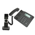 thumbnail image 1 of Office Phone System, 10 Ringing Options Corded Cordless Phone System US Plug 100-240V Black  for Business, 1 of 7