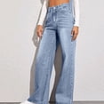 thumbnail image 4 of Ketyyh-chn99 Jeans à Enfiler Femme Jeans Extensibles Jeans Capri Taille Mi-Haute pour Femme Bleu,m, 4 of 4