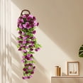 thumbnail image 4 of Clearance! KITTEHIGM Roses Hanging Flowers Artificial Decorations Silk Roses Faux Hanging Plants Faux Hanging Roses Hanging Artificial Flowers Pallet Sales Today’S Deal, 4 of 6