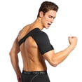 thumbnail image 4 of WALFRONT Adjustable Shoulder Support Brace Strap Sport Gym Compression Women&Men Black, 4 of 7