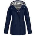 thumbnail image 1 of Posijego Imperméables P-4TG pour Femmes Légers Imperméables Manteau de Pluie Coupe-Vent Extérieur Voyage Randonnée Veste, 1 of 6